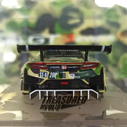 Pop Race Honda NSX GT3 Evo 22 Bape 1/64 Die Cast