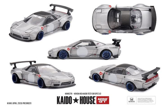 [Pre-Order] Kaido House Honda NSX Kaido Test Car Spec V2 KHMG279 1/64 Diecast