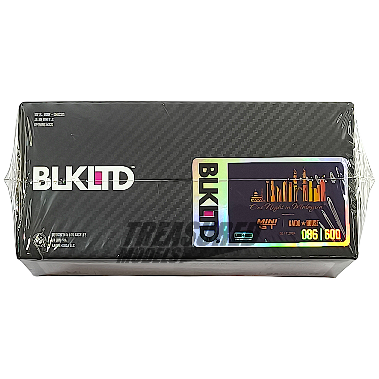 Kaido House Honda NSX NA1 Kaido Works V1 Black Limited One Night In Malaysia KHMG096 1/64 Diecast