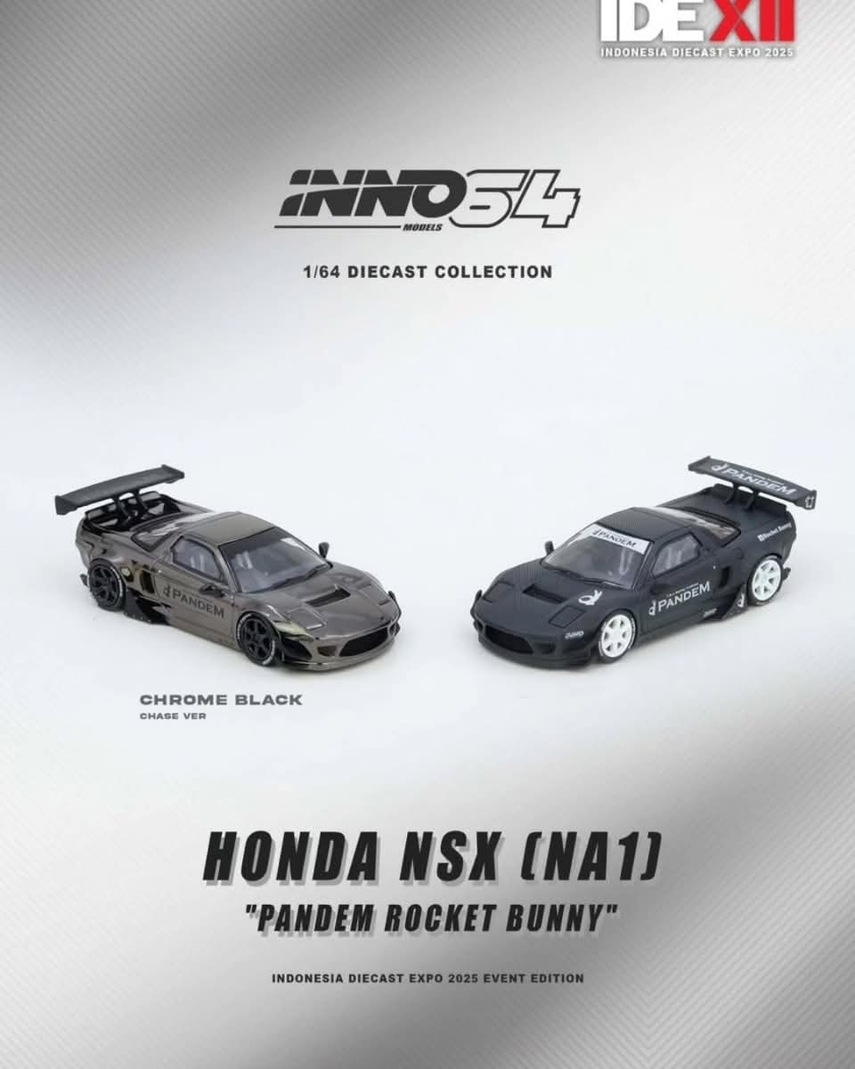 Inno64 Honda NSX NA1 Pandem Rocket Bunny Carbon IDE 2025 1/64