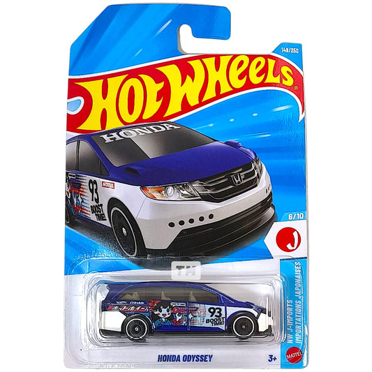 Hot Wheels Honda Odyssey Blue 2026 Basic 1/64 Diecast