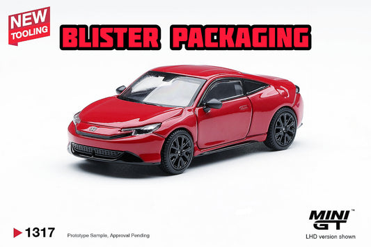 [Pre-Order] Mini GT Honda Prelude Rallye Red Blister Packaging MGT01317BL 1/64 Diecast