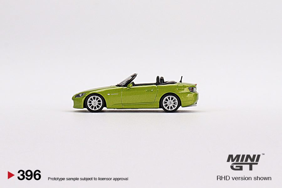 Mini GT Honda S2000 AP2 Lime Green Metallic MGT00396 1/64 Die Cast