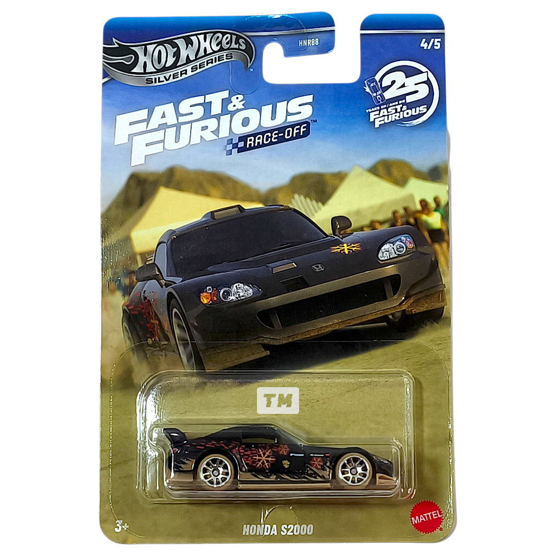Hot Wheels Honda S2000 Black 2026 Fast & Furious Race Off 1/64 Diecast