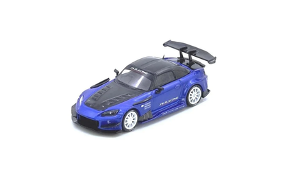Inno64 Honda S2000 J'S Racing Blue IN64-S2000JS-BLUE 1/64 Diecast