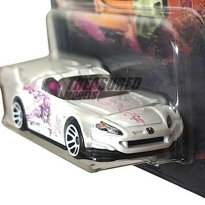 Hot Wheels Honda S2000 Metalflake White 2025 Silver Series Fast & Furious Graphic Remix 1/64 Diecast