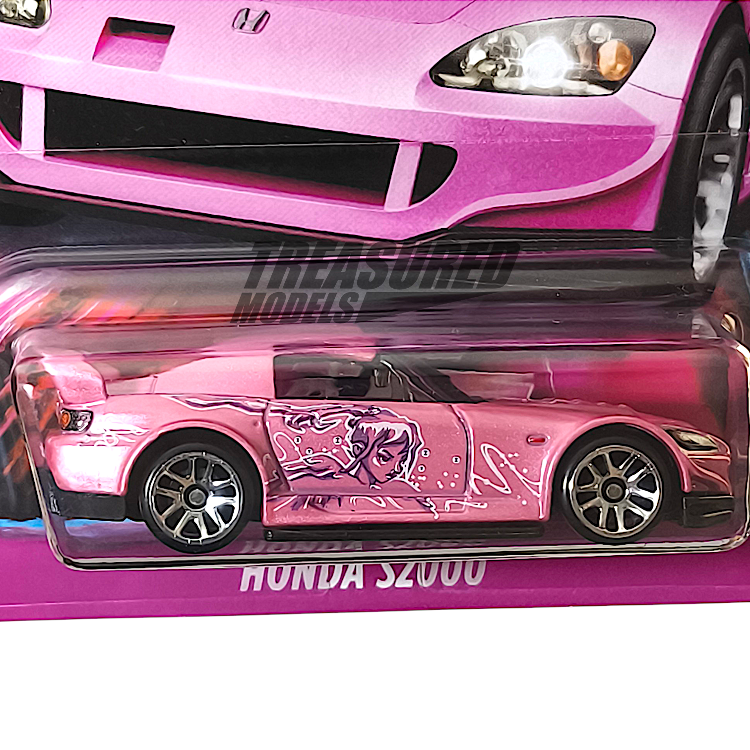 Hot Wheels Honda S2000 Pink 2024 Silver Series Fast & Furious Hot Wheels Honda S2000 Pink 2024 Silver Series Fast & Furious