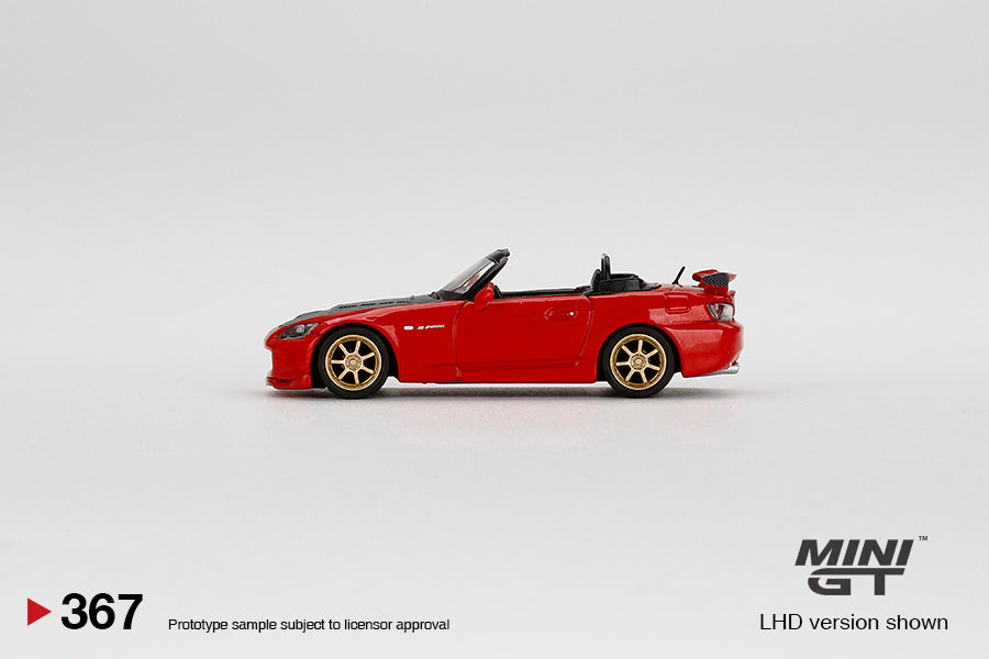 Mini GT Honda S2000 (AP2) Mugen New Formula Red MGT00367 1/64 Die Cast