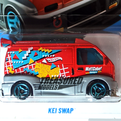 Hot Wheels Kei Swap Red 2025 Main Line HW Art Cars 1/64 Die Cast