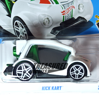 Hot Wheels Kick Kart White 2025 Main Line HW Ride-Ons 1/64 Die Cast