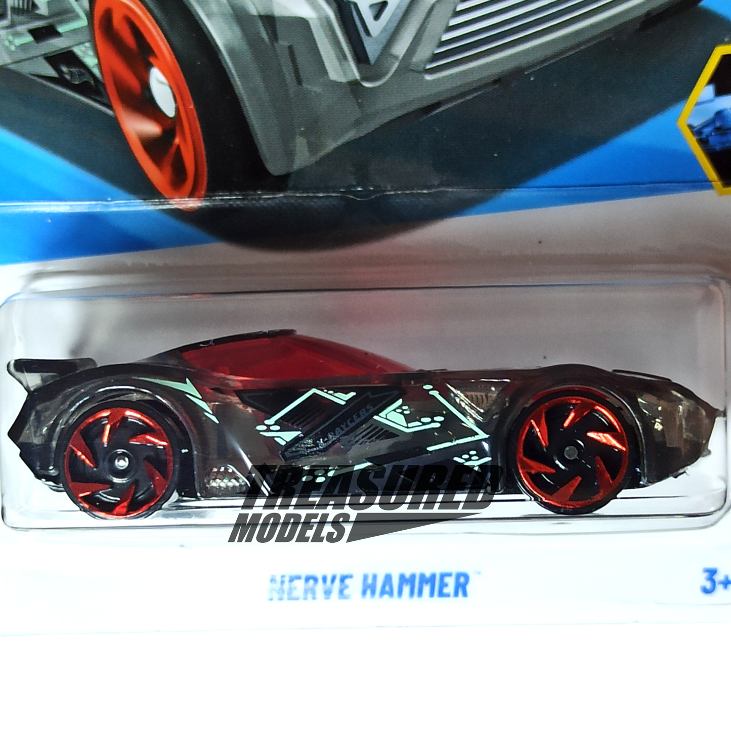 Hot Wheels Nerve Hammer Smoked 2025 Main Line X-Raycers 1/64 Die Cast