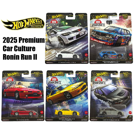 Hot Wheels 2025 Premium Car Culture Ronin Run II 1/64 Diecast