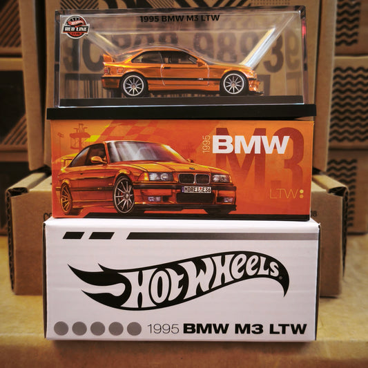Hot Wheels BMW 1995 M3 LTW Spectraflame Bright Orange 2025 Premium RLC 1/64 Diecast
