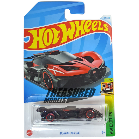 Hot Wheels Bugatti Bolide Red 2024 HW Exotics 1/64 Diecast