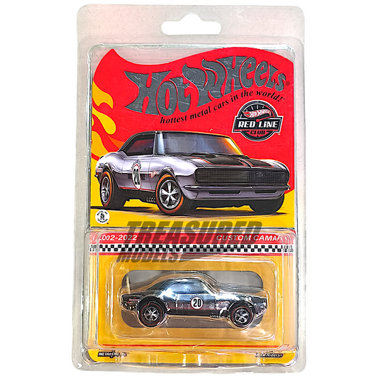 Hot Wheels Chevrolet Custom Camaro Spectraflame Shadowchrome 2022 Premium RLC Exclusive 1/64 Diecast