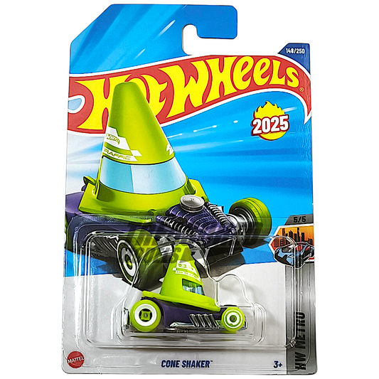 Hot Wheels Cone Shaker Purple 2025 Main Line HW Metro 1/64 Diecast