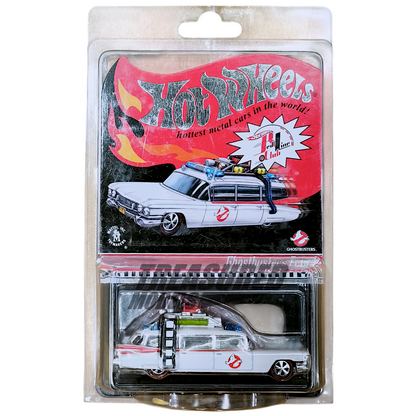 Hot Wheels Ghostbusters Ecto-01 Spectraflame White 2010 Premium RLC 1/64 Die Cast