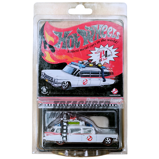 Hot Wheels Ghostbusters Ecto-01 Spectraflame White 2010 Premium RLC 1/64 Die Cast