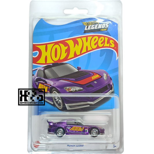 Hot Wheels Honda S2000 Spectraflame Purple 2023 Purple Legends Tour 1/64 Die Cast