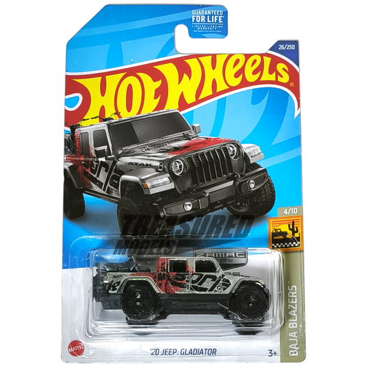Hot Wheels Jeep 20 Gladiator Zamac 2022 Baja Blazers 1/64 Die Cast