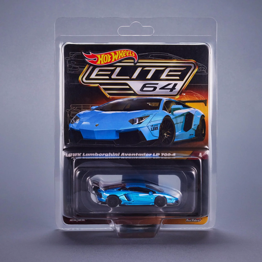 Hot Wheels Lamborghini Aventador LP 700-4 LBWK Premium Elite 64 1/64 Die Cast