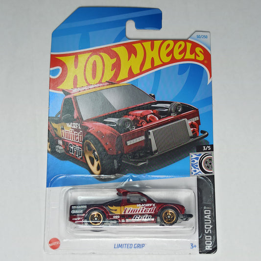 Hot Wheels Limited Grip Burgundy 2024 Rod Squad 1/64 Diecast