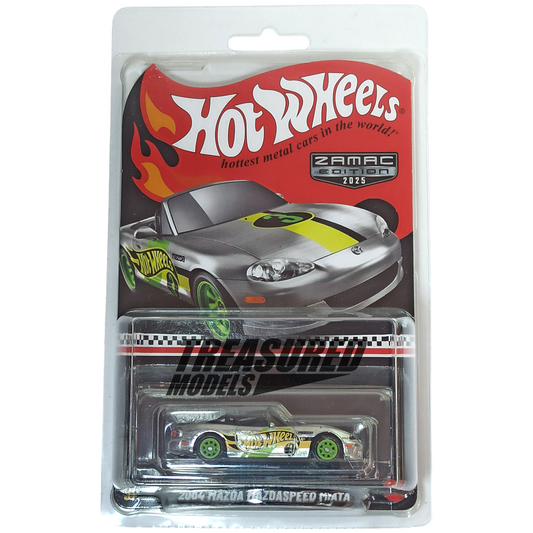 Hot Wheels Mazda 04 Mazdaspeed Miata MX-5 Zamac 2025 Premium Collector Edition 1/64 Die Cast