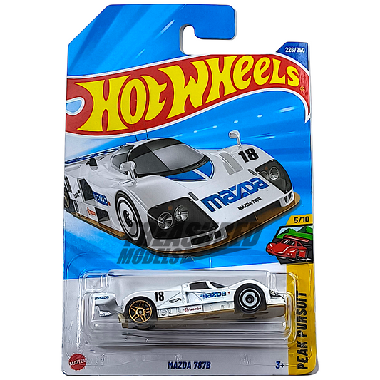 Hot Wheels Mazda 787B White 2025 Main Line Peak Pursuit 1/64 Diecast
