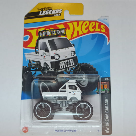 Hot Wheels Mazda Autozam White 2024 HW Dream Garage 1/64 Diecast