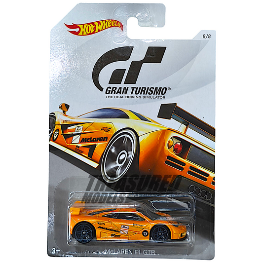 Hot Wheels McLaren F1 GTR Orange 2018 Gran Turismo 1/64 Diecast