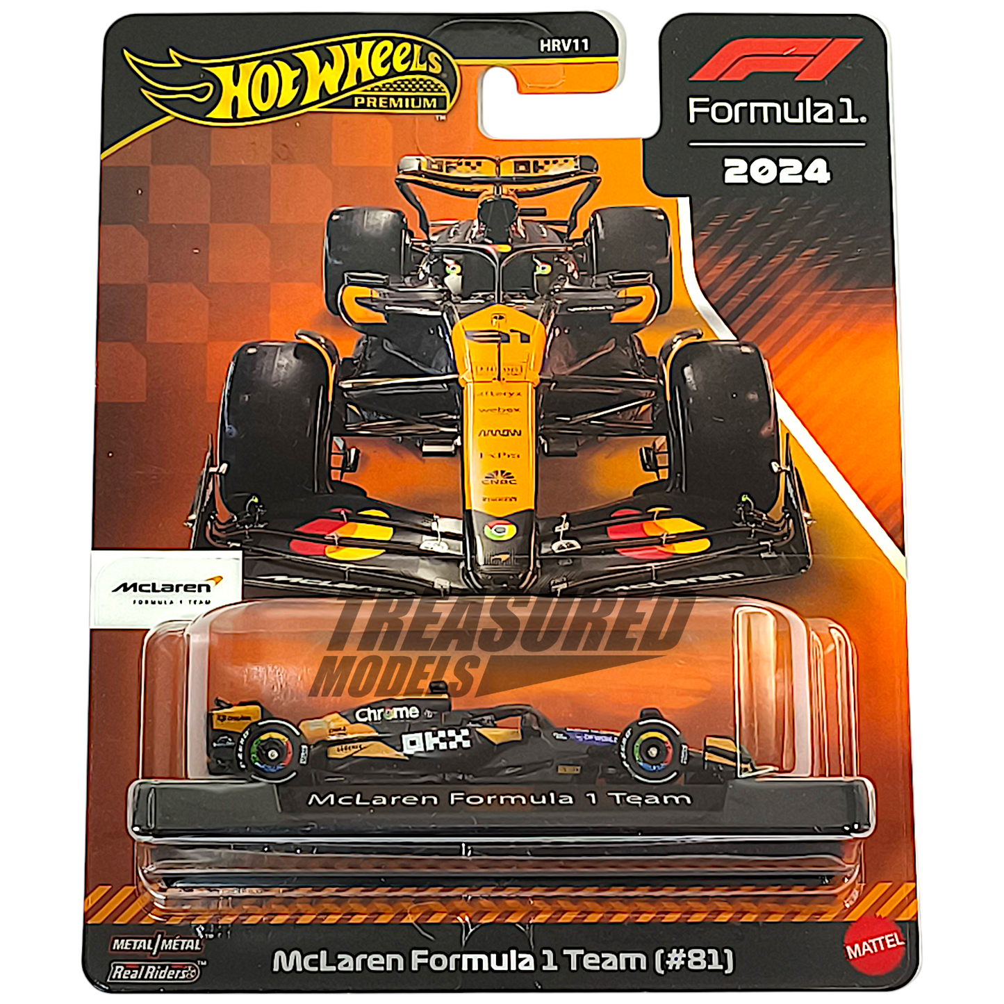 ホットウィール McLaren Formula 1 Team (#81) Hot Wheels McLaren F1 Team #81 Oscar Piastri Anthracite 2025