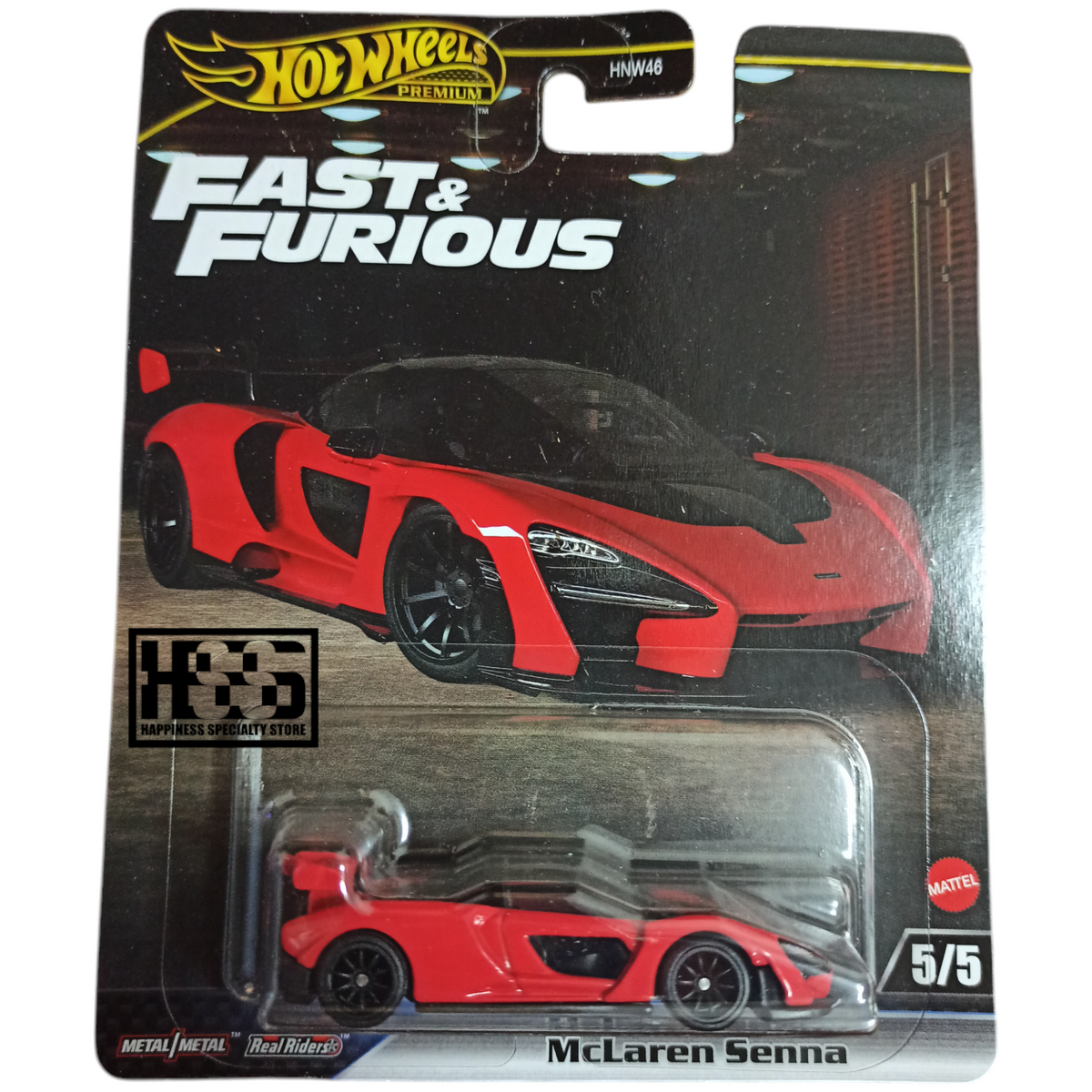 Hot Wheels McLaren Senna Vermillion Red 2025 Premium Fast & Furious 1 ...
