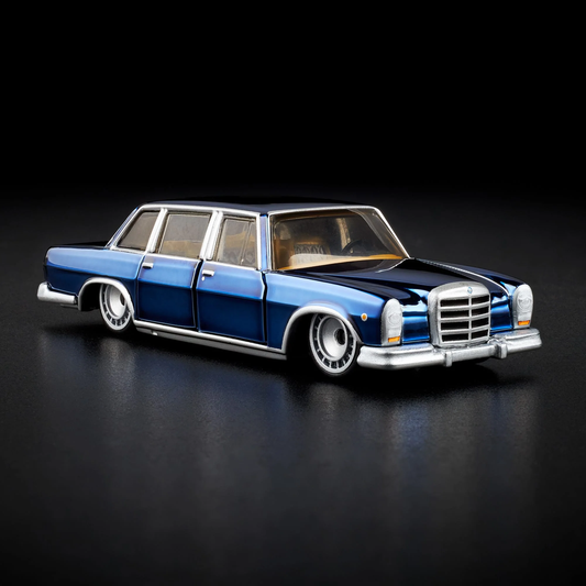 Hot Wheels Mercedes-Benz 600 Spectraflame Steel Blue 2025 Premium RLC 1/64 Die Cast