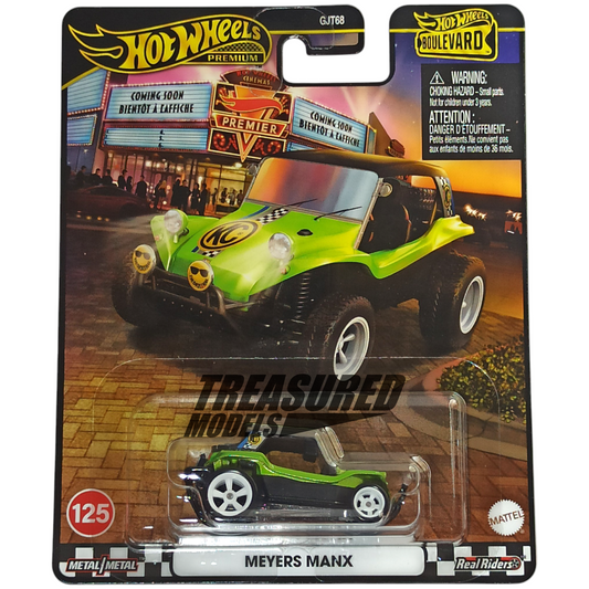 Hot Wheels Meyers Manx Green 2025 Premium Boulevard 1/64 Die Cast