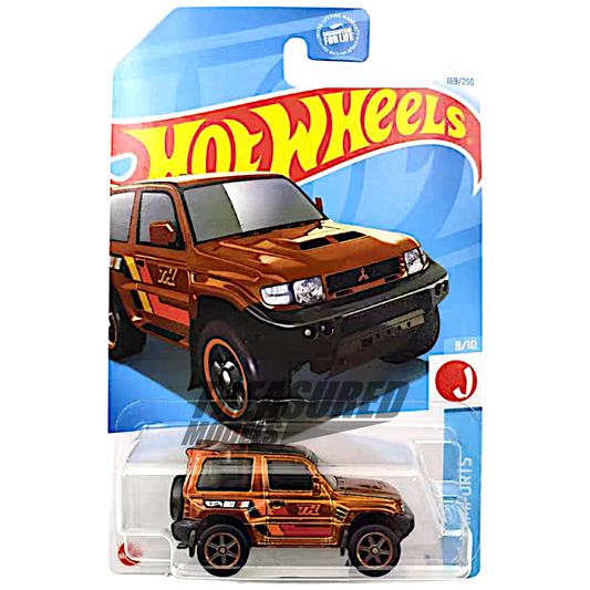 Hot Wheels Mitsubishi Pajero Evolution Super Treasure Hunt Spectraflame Copper 2024 Main Line HW J-Imports 1/64 Die Cast