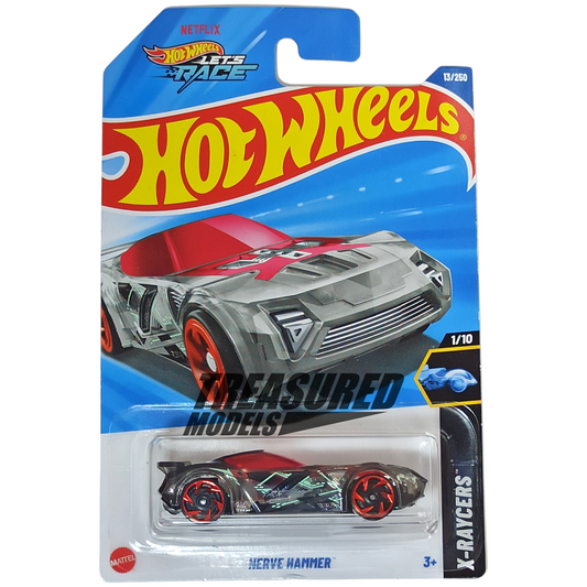 Hot Wheels Nerve Hammer Smoked 2025 Main Line X-Raycers 1/64 Die Cast