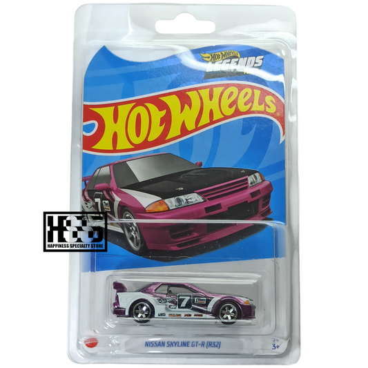 Hot Wheels Nissan Skyline GT-R R32 Spectraflame Purple 2022 Premium Legends Tour Special Edition 1/64 Die Cast