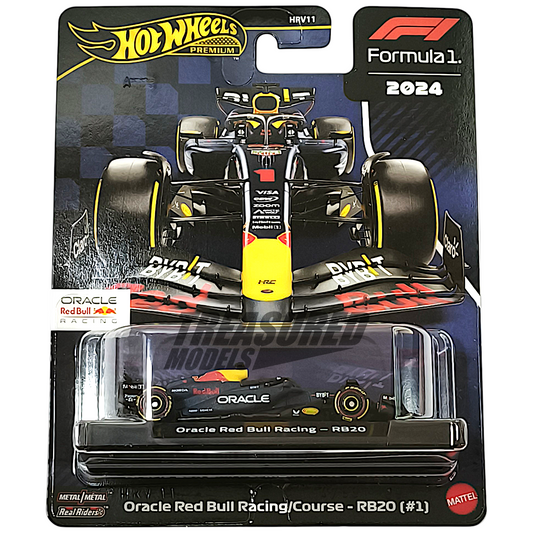 Hot Wheels Oracle Red Bull Racing RB20 #1 Max Verstappen 2025 Premium 1/64 Diecast