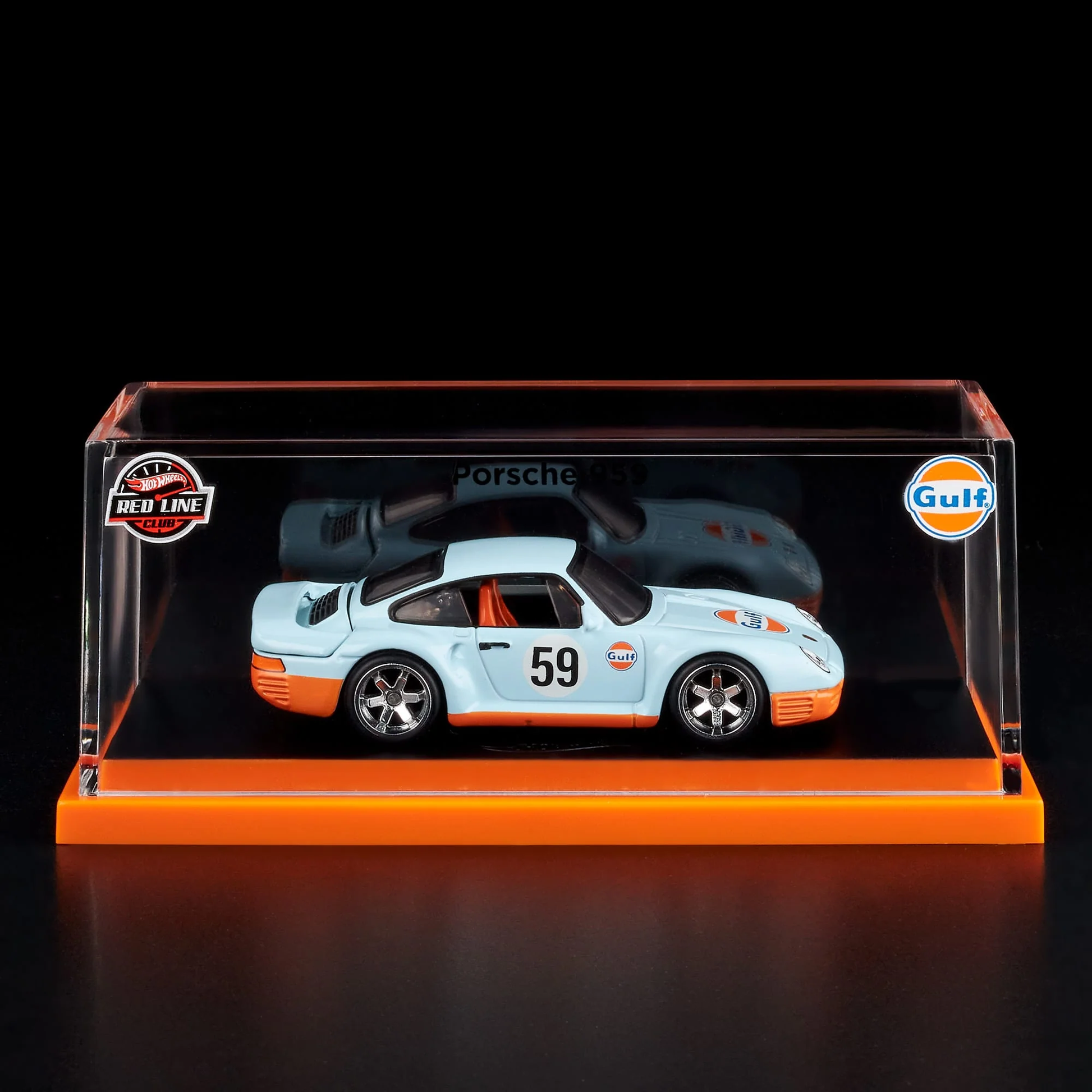 Hot Wheels Porsche 1986 959 Gulf 2025 Premium RLC 1/64 Die Cast