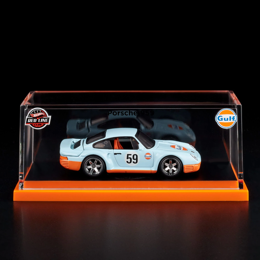 Hot Wheels Porsche 1986 959 Gulf 2025 Premium RLC 1/64 Die Cast