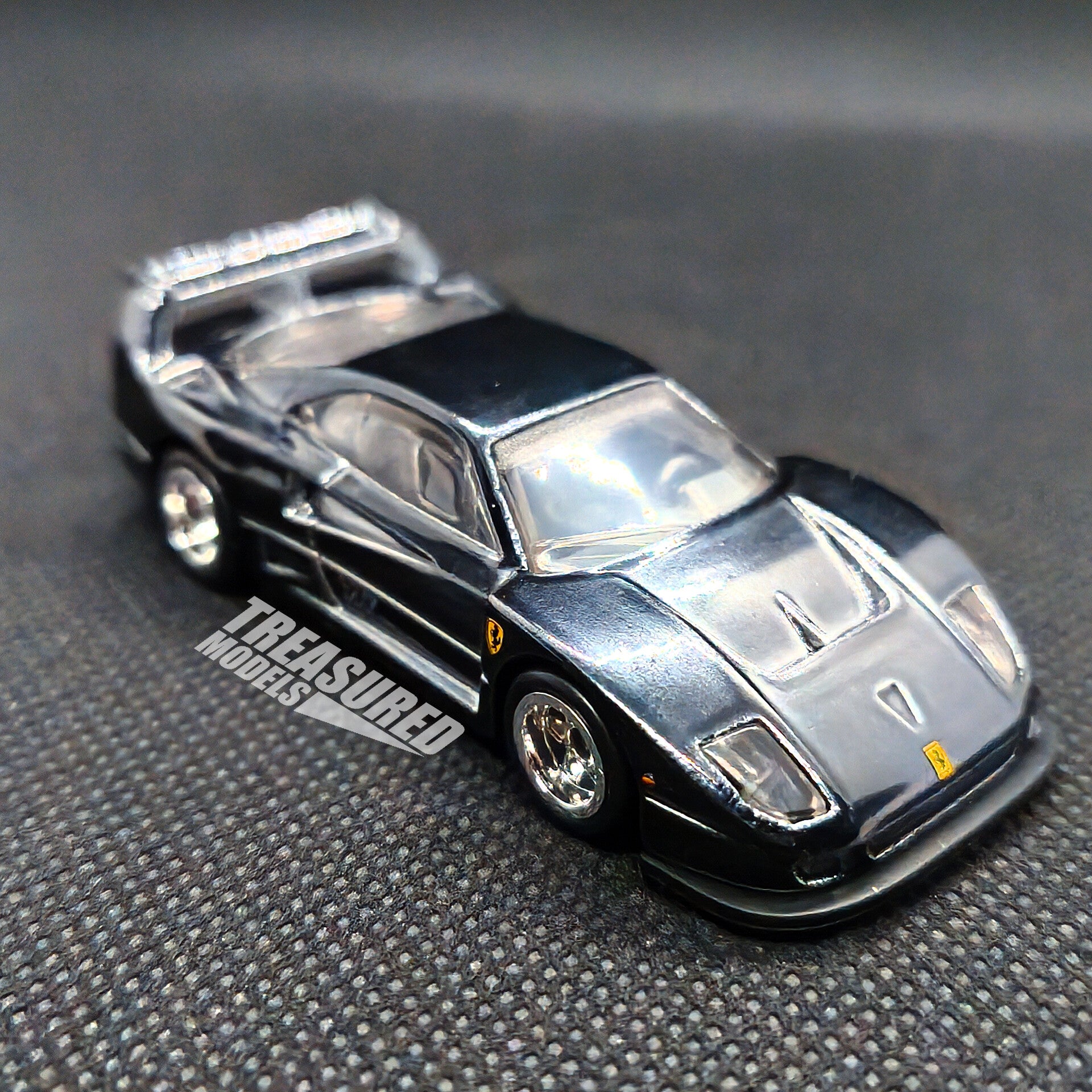 Hot Wheels STH Ferrari F40 Competizione Spectraflame Grigio Nardo Super Treasured Hunt 2026 Main Line 1/64 Diecast