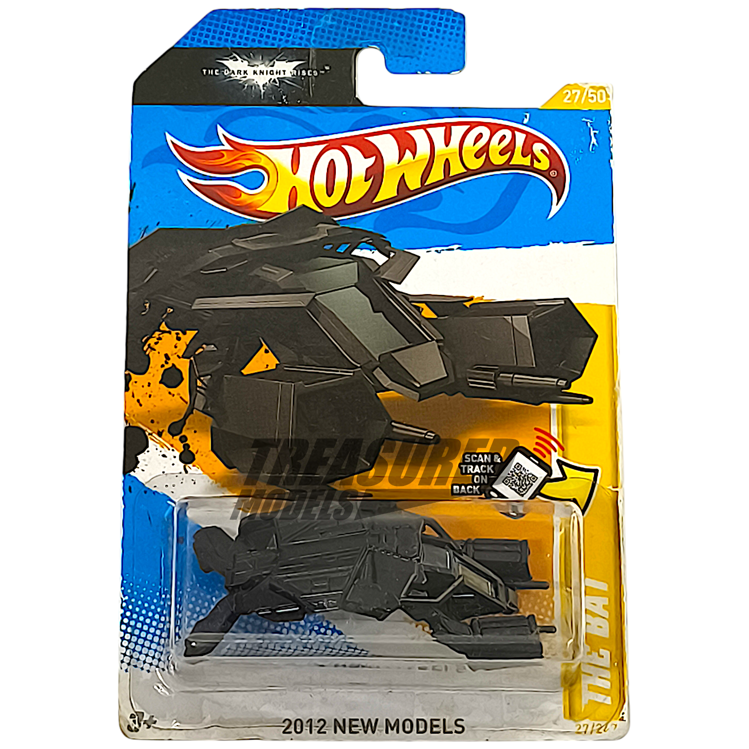 Hot Wheels The Bat Batman Black 2012 Main Line New Models 1/64 Diecast