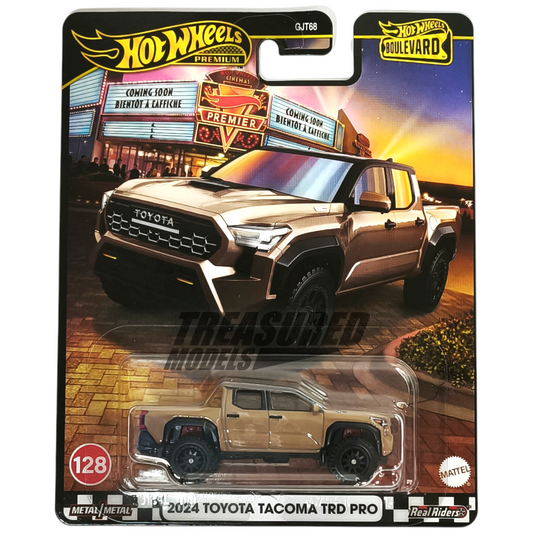 Hot Wheels Toyota 2024 Tacoma TRD Pro Bronze Oxide 2025 Premium Boulevard 1/64 Die Cast