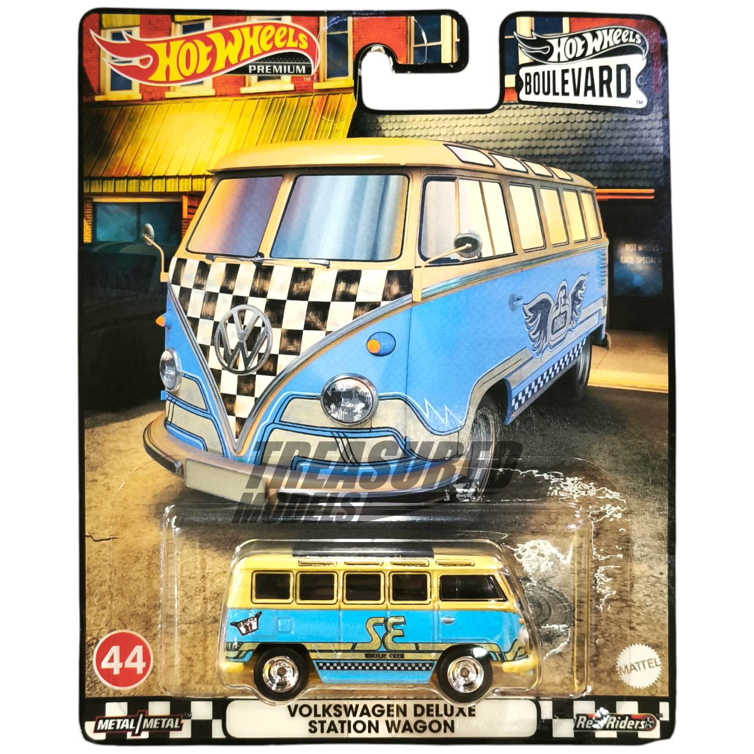 Hot Wheels Volkswagen Deluxe Station Wagon 2022 Premium Boulevard 1/64 Die Cast