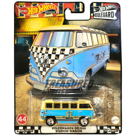 Hot Wheels Volkswagen Deluxe Station Wagon 2022 Premium Boulevard 1/64 Die Cast