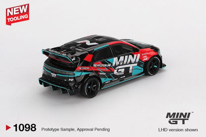 *Pre-Order* Mini GT Hyundai Ioniq 5N MINI GT RS-01T 2025 Tokyo Auto Salon Blister Packaging MGT01098 1/64 Diecast