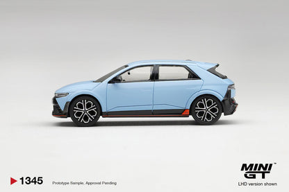 [Pre-Order] Mini GT Hyundai Ioniq 5 N Performance Blue Matt MGT01345 1/64 Diecast