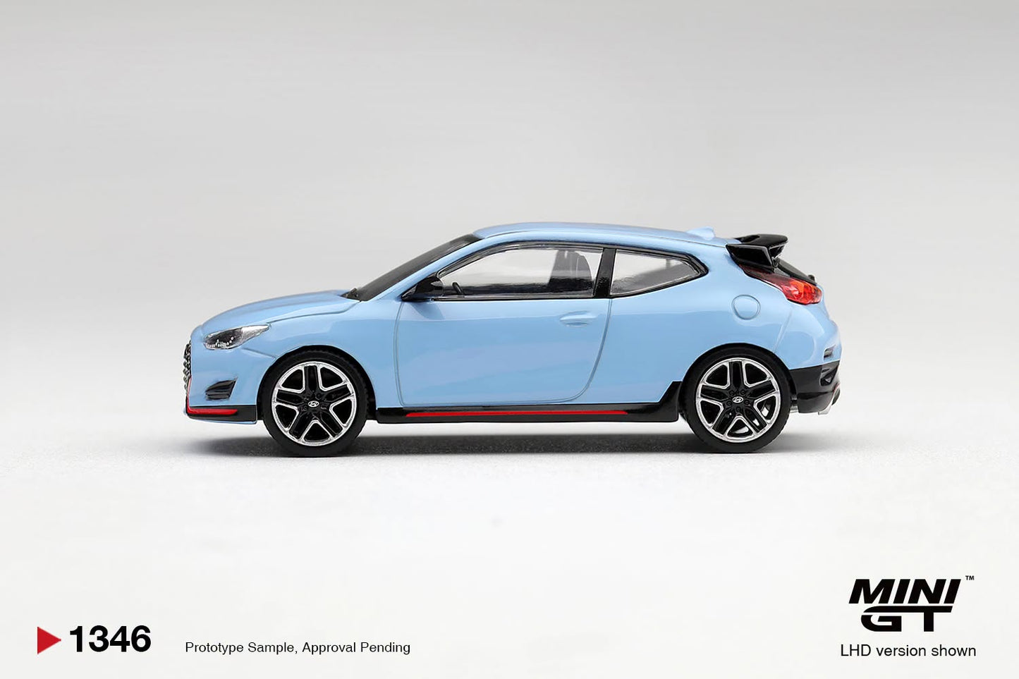 [Pre-Order] Mini GT Hyundai Veloster N Performance Blue MGT01346 1/64 Diecast