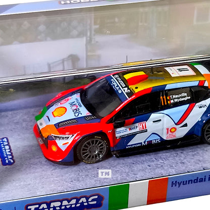 Tarmac Works Hyundai i20 N Rally1 Hybrid Croatia Rally 2024 Thierry Neuville - Martijn Wydaeghe T64-089-24CR11 1/64 Diecast