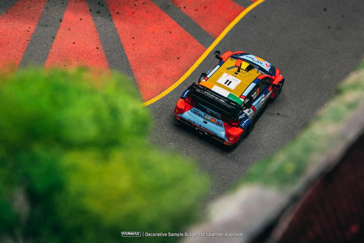 Tarmac Works Hyundai i20 N Rally1 Hybrid Croatia Rally 2024 Thierry Neuville - Martijn Wydaeghe T64-089-24CR11 1/64 Diecast